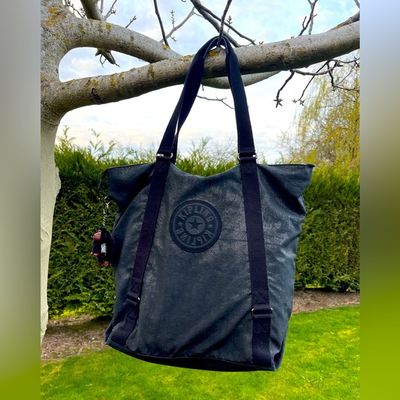 Kipling Handbags - Kipling Black Shiny Tote